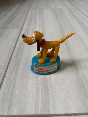 Vintage 1977 Pluto Push Up Puppet Walt Disney Productions Gabriel Toy